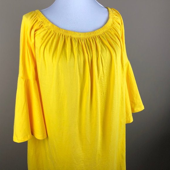 ASOS NWT 3/4 Bell Sleeve Tunic Top Size 4 - Picture 1 of 8